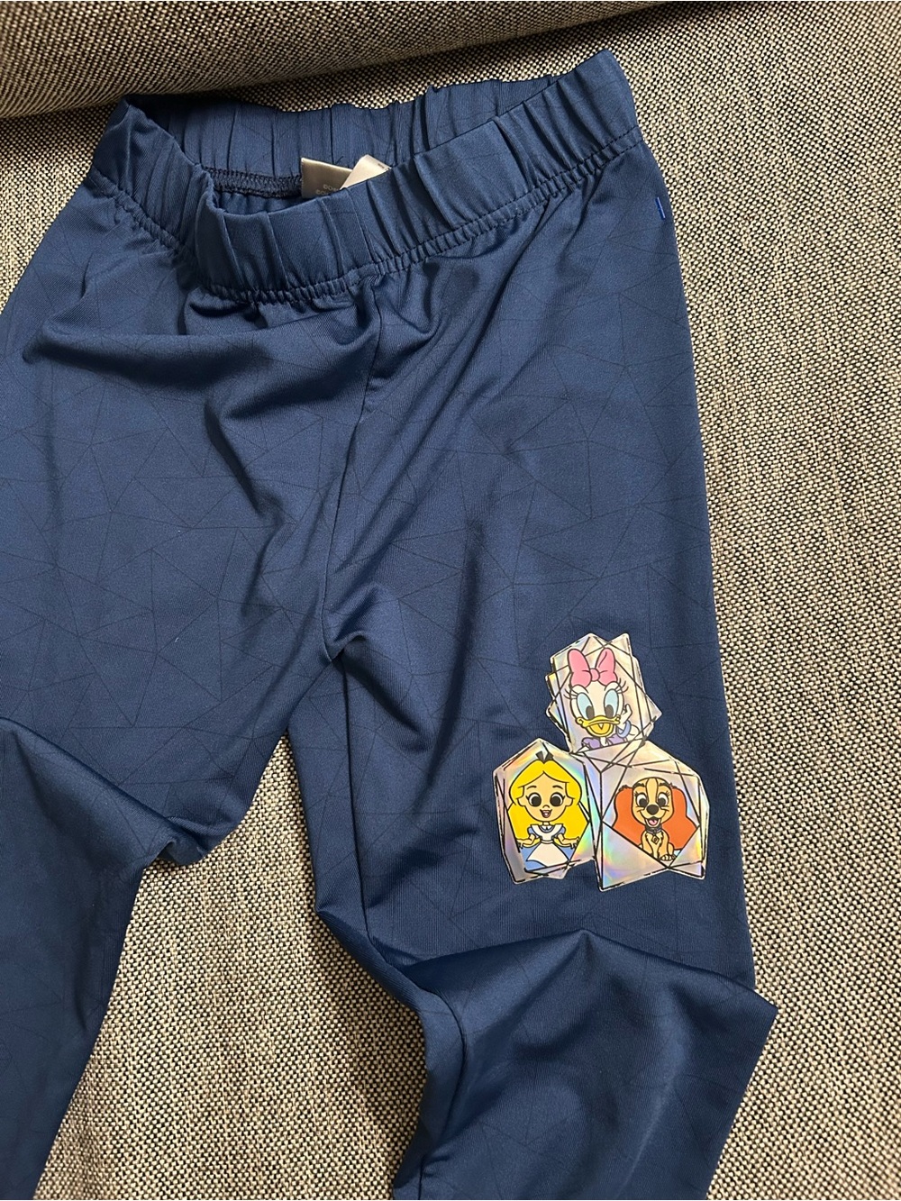 Disney Navy Leggings with Daisy, Clarice & Chip Characters